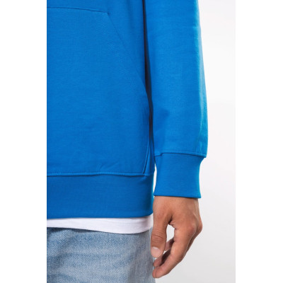 Men's contrast hooded sweatshirt